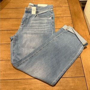 NWT LOFT Mid Rise Light Blue Jeans